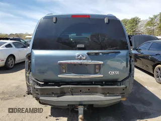 2008 Infiniti QX56 with VIN 5N3AA08D78N903384, listed as a Copart auction lot 47493495 with 264,083 mi miles and Salvage Title. Bid and sale history available at carsss.com. Image 6.