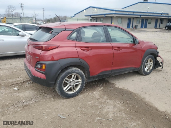 2019 Hyundai Kona SE with VIN KM8K1CAA7KU303587, listed as a Copart auction lot 49592645 with 134,453 mi miles and Salvage Title. Bid and sale history available at carsss.com. Image 3.