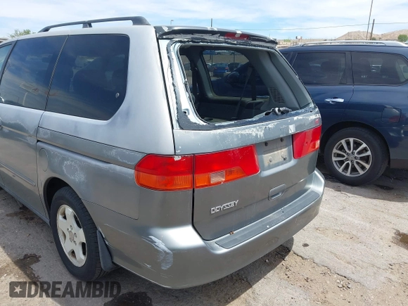 2000 Honda Odyssey EX with VIN 2HKRL1864YH605537, listed as a IAAI auction lot 41972983 with 203,500 mi miles and . Bid and sale history available at DreamBid. Image 6.