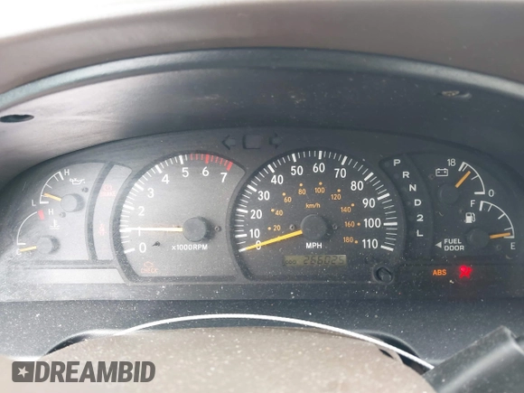 2003 Toyota Tundra SR5 with VIN 5TBRT34123S437236, listed as a IAAI auction lot 41864426 with 266,025 mi miles and . Bid and sale history available at DreamBid. Image 7.