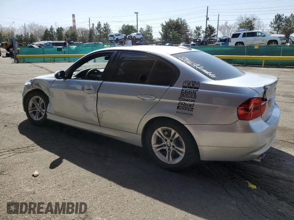 2008 BMW 3 Series 328i with VIN WBAVA33508KX89131, listed as a Copart auction lot 51995325 with 148,735 mi miles and Salvage title. Bid and sale history available at DreamBid. Image 2.