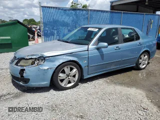 2007 Saab 9-5 Aero with VIN YS3EH49G873520969, listed as a Copart auction lot 51601955 with 172,258 mi miles and Salvage Title. Bid and sale history available at carsss.com. Image 1.