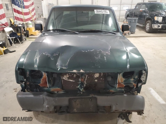1998 Ford Ranger XL with VIN 1FTZR15U9WTA60039, listed as a Copart auction lot 50445195 with 122,478 mi miles and Clean Title. Bid and sale history available at carsss.com. Image 5.