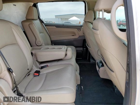 2023 Honda Odyssey Touring с VIN 5FNRL6H8XPB001311, выставлен на аукционе Copart как лот 56924345 с пробегом 77 736 миль миль и Списание • Salvage title. История ставок и продаж доступна на DreamBid. Изображение 11.