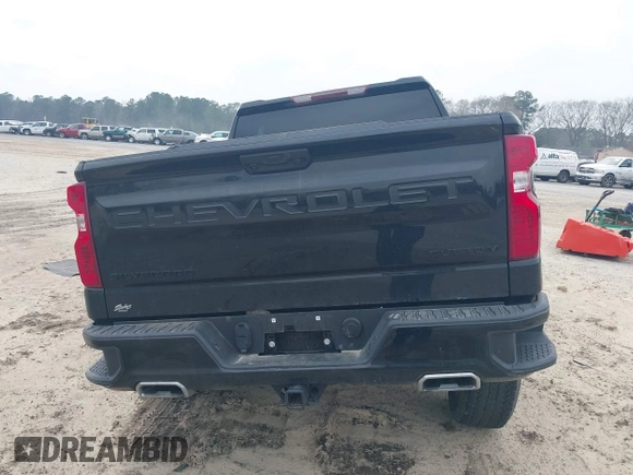 2024 Chevrolet Silverado 1500 Custom Trail Boss with VIN 3GCUDCED1RG202440, listed as a IAAI auction lot 41795793 with 1 mi miles. Bid and sale history available at carsss.com. Image 16.
