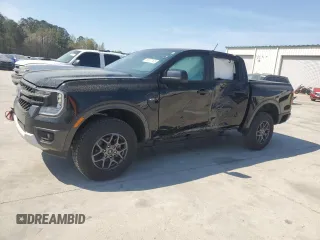 2024 Ford Ranger XLT with VIN 1FTER4HH7RLE02106, listed as a Copart auction lot 50977165 with 3,555 mi miles and Salvage title. Bid and sale history available at DreamBid. Image 1.