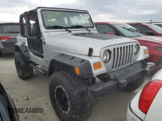 2006 Jeep Wrangler SE with VIN 1J4FA291X6P749039, listed as a Copart auction lot 75879744 with 0 mi miles and Non Repairable. Bid and sale history available at carsss.com. Image 4.