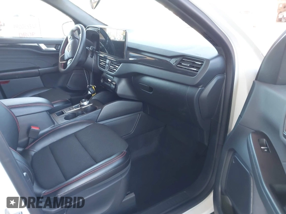 2024 Ford Escape ST-Line with VIN 1FMCU0MN2RUA68650, listed as a IAAI auction lot 41965125 with 13,036 mi miles and . Bid and sale history available at DreamBid. Image 5.