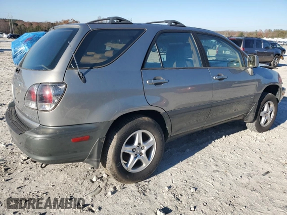 2001 Lexus RX 300 with VIN JTJGF10U310097117, listed as a Copart auction lot 83028204 with 345,675 mi miles and Salvage Title. Bid and sale history available at carsss.com. Image 3.