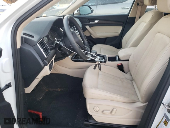 2021 Audi Q5 Premium with VIN WA1AAAFY7M2023249, listed as a Copart auction lot 68838052 with 0 mi miles. Bid and sale history available at carsss.com. Image 7.