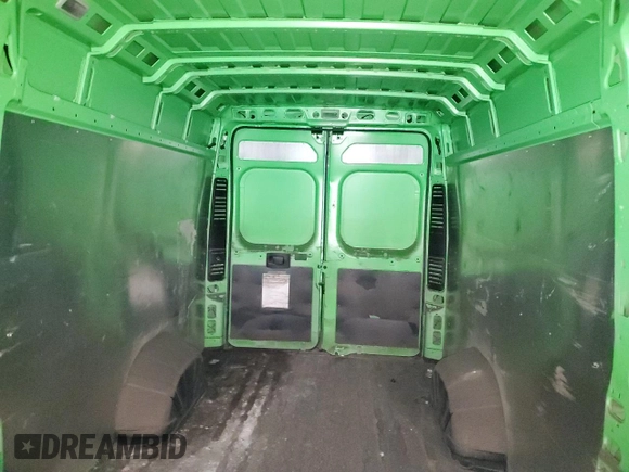 2023 Ram ProMaster Cargo with VIN 3C6MRVJG4PE507234, listed as a Copart auction lot 44520365 with Not Provided miles and Salvage Title. Bid and sale history available at DreamBid. Image 10.