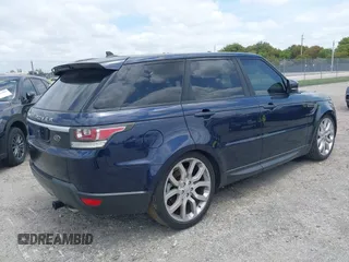 2016 Land Rover Range Rover Sport SE with VIN SALWG2PF9GA658084, listed as a IAAI auction lot 42084446 with 95,226 mi miles and . Bid and sale history available at DreamBid. Image 4.
