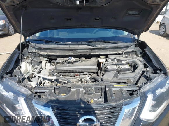 2017 Nissan Rogue SV with VIN KNMAT2MV4HP536143, listed as a IAAI auction lot 41783232 with 140,309 mi miles. Bid and sale history available at carsss.com. Image 10.