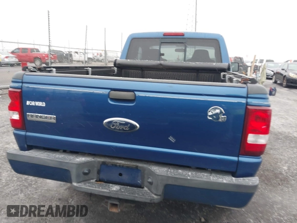2007 Ford Ranger XL with VIN 1FTYR14U67PA43707, listed as a IAAI auction lot 41264804 with 106,501 mi miles. Bid and sale history available at carsss.com. Image 16.