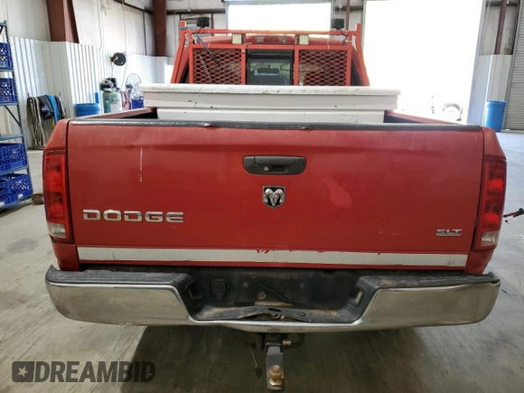 2004 Dodge 1500 SLT with VIN 1D7HA18N04S644751, listed as a Copart auction lot 50889005 with 208,979 mi miles and Salvage Title. Bid and sale history available at carsss.com. Image 6.
