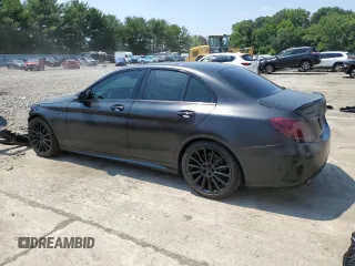 2017 Mercedes-Benz C 43 AMG with VIN 55SWF6EB7HU232029, listed as a Copart auction lot 59319684 with 86,479 mi miles and Salvage Title. Bid and sale history available at DreamBid. Image 2.