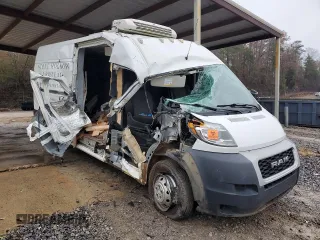 2020 Ram ProMaster Cargo with VIN 3C6TRVDG8LE119134, listed as a Copart auction lot 84068744 with 99,282 mi miles and Salvage Title. Bid and sale history available at carsss.com. Image 4.