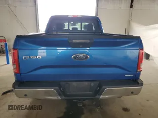 2016 Ford F-150 XLT with VIN 1FTFX1EF4GFB52587, listed as a Copart auction lot 60101035 with 193,963 mi miles and Salvage title. Bid and sale history available at DreamBid. Image 6.