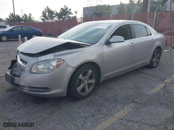 2008 Chevrolet Malibu LT w/2LT with VIN 1G1ZJ57B58F207946, listed as a IAAI auction lot 41408190 with 169,328 mi miles. Bid and sale history available at carsss.com. Image 2.
