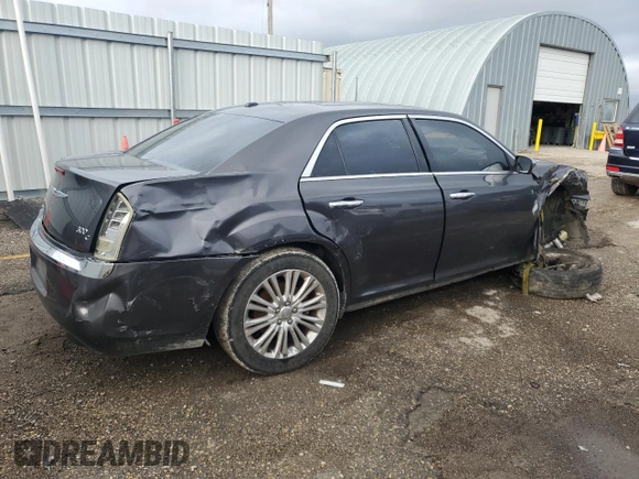 2013 Chrysler 300 with VIN 2C3CCAKT5DH686527, listed as a Copart auction lot 80895034 with 128,703 mi miles and Salvage Title. Bid and sale history available at carsss.com. Image 3.