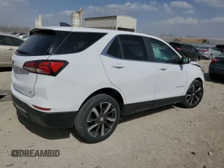 2022 Chevrolet Equinox LT with VIN 3GNAXKEV8NL154716, listed as a Copart auction lot 49237025 with 47,058 mi miles and Salvage Title. Bid and sale history available at DreamBid. Image 3.