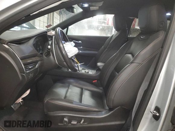 2019 Cadillac XT4 AWD Sport with VIN 1GYFZFR45KF185536, listed as a Copart auction lot 80544914 with 46,496 mi miles and Salvage Title. Bid and sale history available at DreamBid. Image 7.