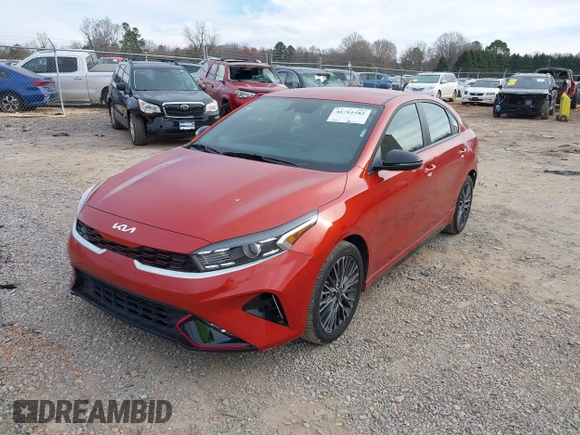 2023 Kia Forte GT-Line with VIN 3KPF54AD3PE652973, listed as a IAAI auction lot 41711582 with 30,457 mi miles. Bid and sale history available at carsss.com. Image 17.