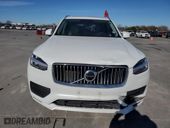 2020 Volvo XC90 Momentum with VIN YV4102PK8L1564739, listed as a Copart auction lot 87068654 with 47,655 mi miles and Salvage Title. Bid and sale history available at carsss.com. Image 5.