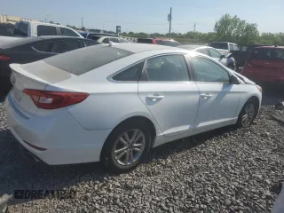 2016 Hyundai Sonata SE with VIN 5NPE24AF7GH410477, listed as a Copart auction lot 53620485 with 144,606 mi miles and Clean Title. Bid and sale history available at carsss.com. Image 3.