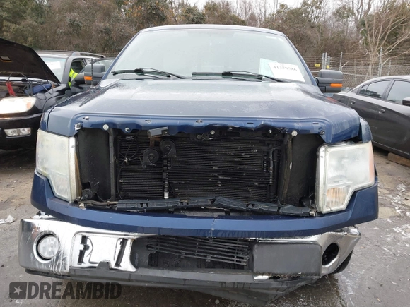 2010 Ford F-150 XL with VIN 1FTEX1C83AFB35240, listed as a IAAI auction lot 41370586 with 21,658 mi miles. Bid and sale history available at carsss.com. Image 12.