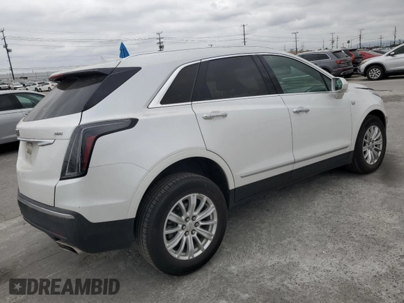 2019 Cadillac XT5 FWD with VIN 1GYKNARS5KZ215029, listed as a Copart auction lot 52828495 with 74,525 mi miles and Salvage title. Bid and sale history available at DreamBid. Image 3.