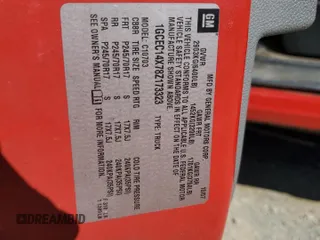 2008 Chevrolet Silverado 1500 Work Truck with VIN 1GCEC14X78Z173323, listed as a Copart auction lot 49257645 with 220,476 mi miles and Salvage Title. Bid and sale history available at carsss.com. Image 14.