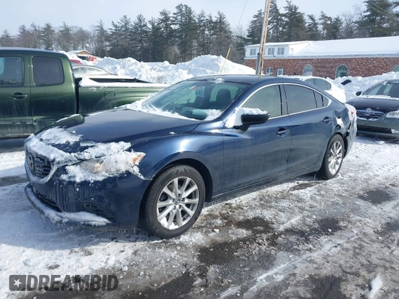 2016 Mazda 6 i Sport with VIN JM1GJ1U53G1407290, listed as a IAAI auction lot 41579668 with 131,527 mi miles and . Bid and sale history available at DreamBid. Image 18.