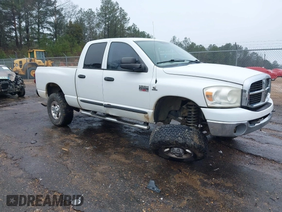2007 Dodge Ram 2500 SLT with VIN 1D7KS28C67J525121, listed as a IAAI auction lot 41591016 with 224,865 mi miles. Bid and sale history available at carsss.com. Image 1.