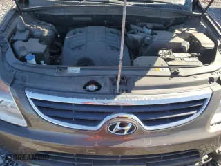 2012 Hyundai Veracruz Limited with VIN KM8NU4CC3CU193437, listed as a Copart auction lot 46038405 with 76,651 mi miles and Salvage Title. Bid and sale history available at carsss.com. Image 12.