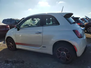 2013 FIAT 500e with VIN 3C3CFFGE2DT714158, listed as a Copart auction lot 85151624 with 71,980 mi miles and Salvage Title. Bid and sale history available at carsss.com. Image 2.