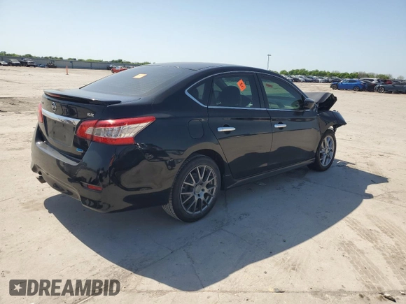 2013 Nissan Sentra SV with VIN 3N1AB7AP9DL753346, listed as a Copart auction lot 52653395 with 198,824 mi miles and Salvage Title. Bid and sale history available at carsss.com. Image 3.