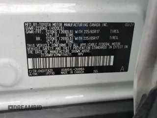 2021 Toyota RAV4 Hybrid XLE with VIN 2T3RWRFV7MW114611, listed as a Copart auction lot 48426295 with 76,436 mi miles and Salvage Title. Bid and sale history available at carsss.com. Image 12.