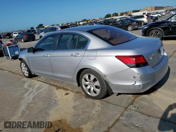 2010 Honda Accord EX with VIN 1HGCP2F79AA140750, listed as a Copart auction lot 64173865 with 163,935 mi miles and Salvage title. Bid and sale history available at DreamBid. Image 2.