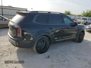 2023 Kia Telluride SX Prestige X-Line with VIN 5XYP5DGCXPG405939, listed as a Copart auction lot 65636844 with 4,598 mi miles and Salvage title. Bid and sale history available at DreamBid. Image 3.