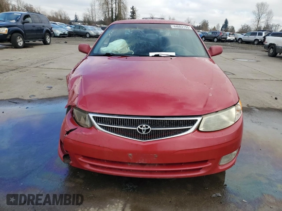 1999 Toyota Solara SE with VIN 2T1CG22P9XC224320, listed as a Copart auction lot 44603155 with 333,101 mi miles and Salvage Title. Bid and sale history available at DreamBid. Image 5.