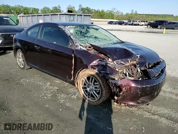 2008 Scion tC Spec with VIN JTKDE167780224285, listed as a Copart auction lot 52392335 with 200,244 mi miles and Salvage Title. Bid and sale history available at carsss.com. Image 11.