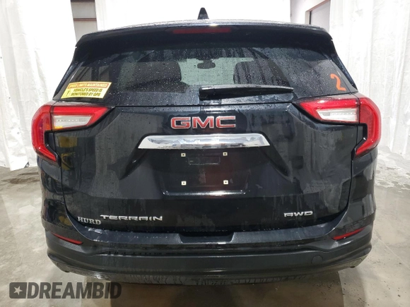 2022 GMC Terrain SLE with VIN 3GKALTEV9NL177517, listed as a Copart auction lot 61730115 with 72,439 mi miles and Clean title. Bid and sale history available at DreamBid. Image 6.