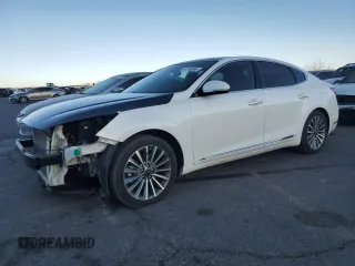 2017 Kia Cadenza Limited with VIN KNALC4J1XH5057384, listed as a Copart auction lot 43758845 with 56,035 mi miles and Salvage Title. Bid and sale history available at carsss.com. Image 1.