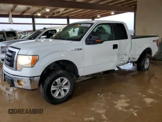 2009 Ford F-150 STX with VIN 1FTRX14879KB12191, listed as a Copart auction lot 86834684 with 209,401 mi miles and Salvage Title. Bid and sale history available at carsss.com. Image 1.