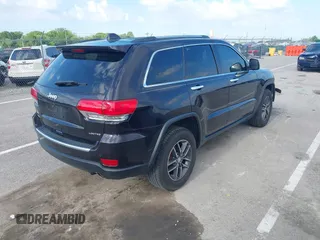 2018 Jeep Grand Cherokee Limited with VIN 1C4RJFBG4JC433449, listed as a IAAI auction lot 42219850 with 111,961 mi miles and . Bid and sale history available at DreamBid. Image 4.