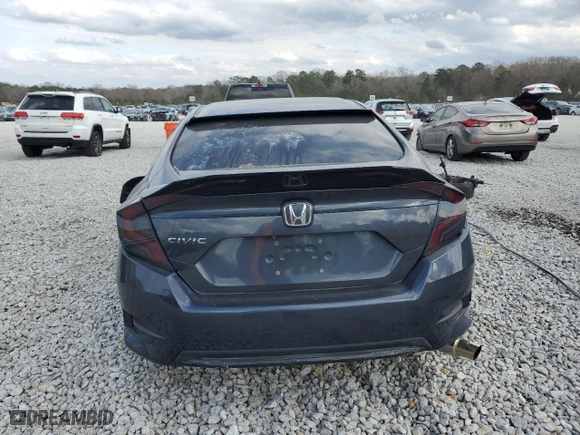 2019 Honda Civic Sedan LX with VIN 2HGFC2F69KH548992, listed as a Copart auction lot 47813115 with 0 mi miles and Salvage Title. Bid and sale history available at carsss.com. Image 6.