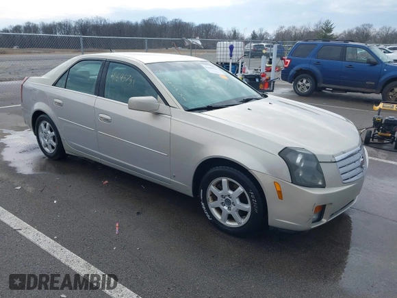 2007 Cadillac CTS with VIN 1G6DM57T870151782, listed as a IAAI auction lot 41695751 with 191,819 mi miles. Bid and sale history available at carsss.com. Image 1.