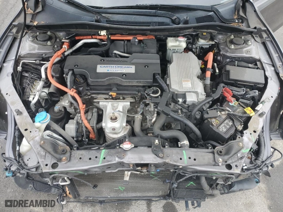 2017 Honda Accord Hybrid with VIN JHMCR6F30HC016098, listed as a Copart auction lot 50497225 with 117,988 mi miles and Salvage Title. Bid and sale history available at carsss.com. Image 11.
