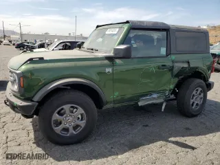 2024 Ford Bronco Big Bend with VIN 1FMDE7AH4RLA24311, listed as a Copart auction lot 65814324 with 1,939 mi miles and Salvage Title. Bid and sale history available at carsss.com. Image 1.